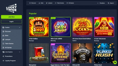 Lucky twice online casino, casino lucky twice uk